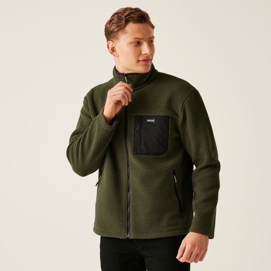 Men's Frankie Borg Fleece | Dark Khaki