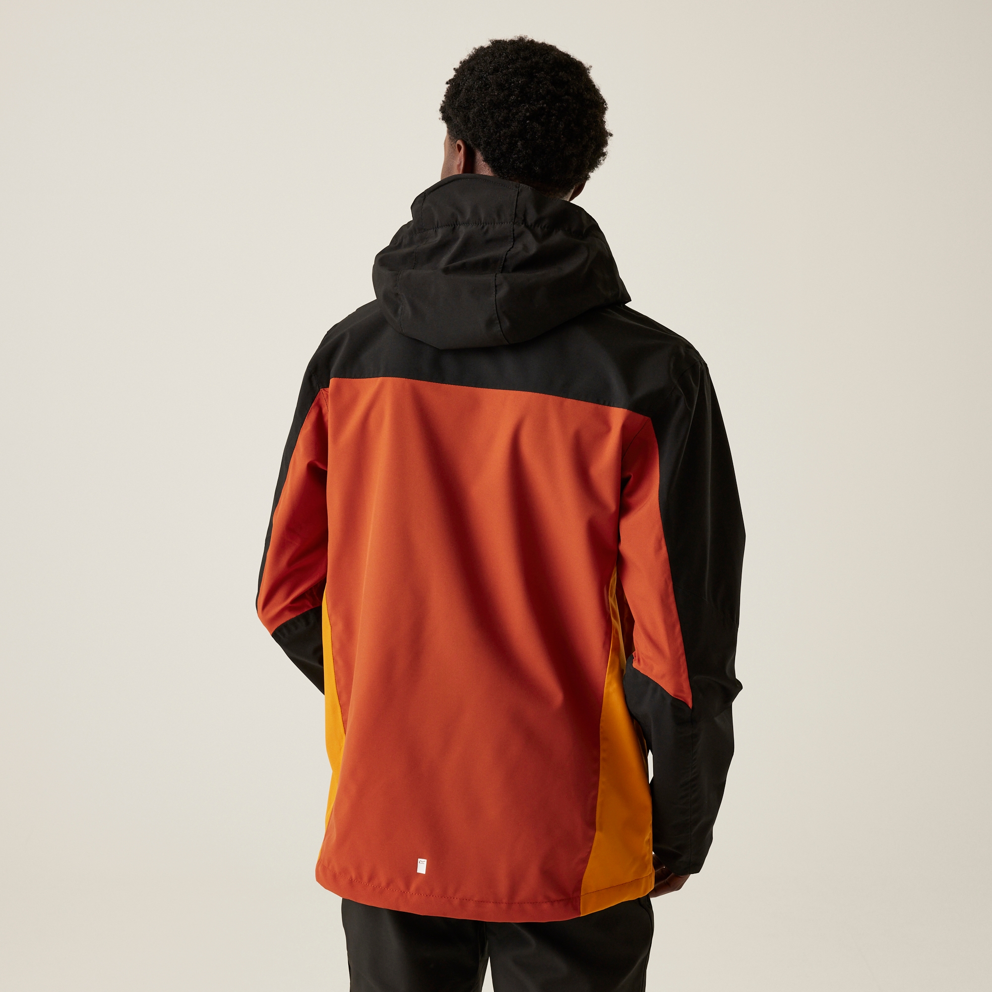 Men's Birchdale Waterproof Jacket | Red Ochre Black