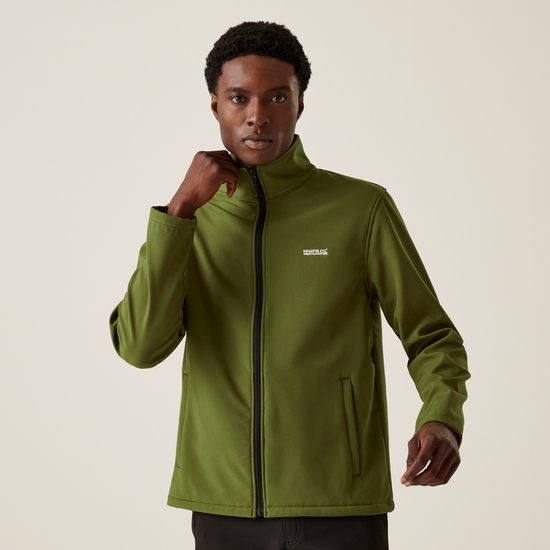 Men's Cera V Softshell Jacket | Nephrite Green