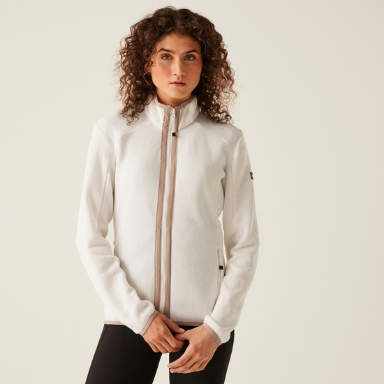 Women's Elzie Full Zip Fleece | Blanc De Blanc