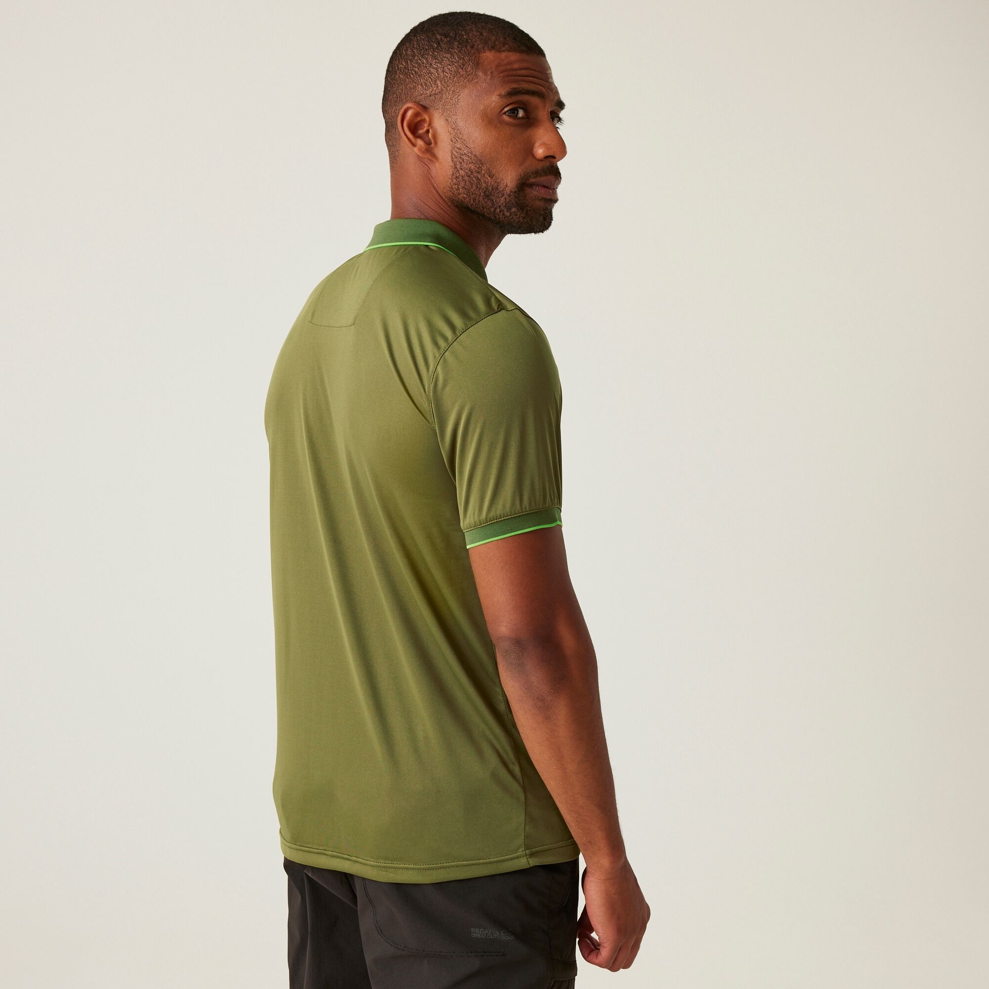 Men's Remex II Jersey Polo Shirt | Nephrite Green Solid