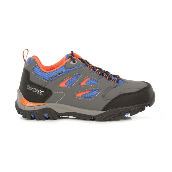 Kids' Holcombe Waterproof Low Walking Shoes | Briar Blaze Orange