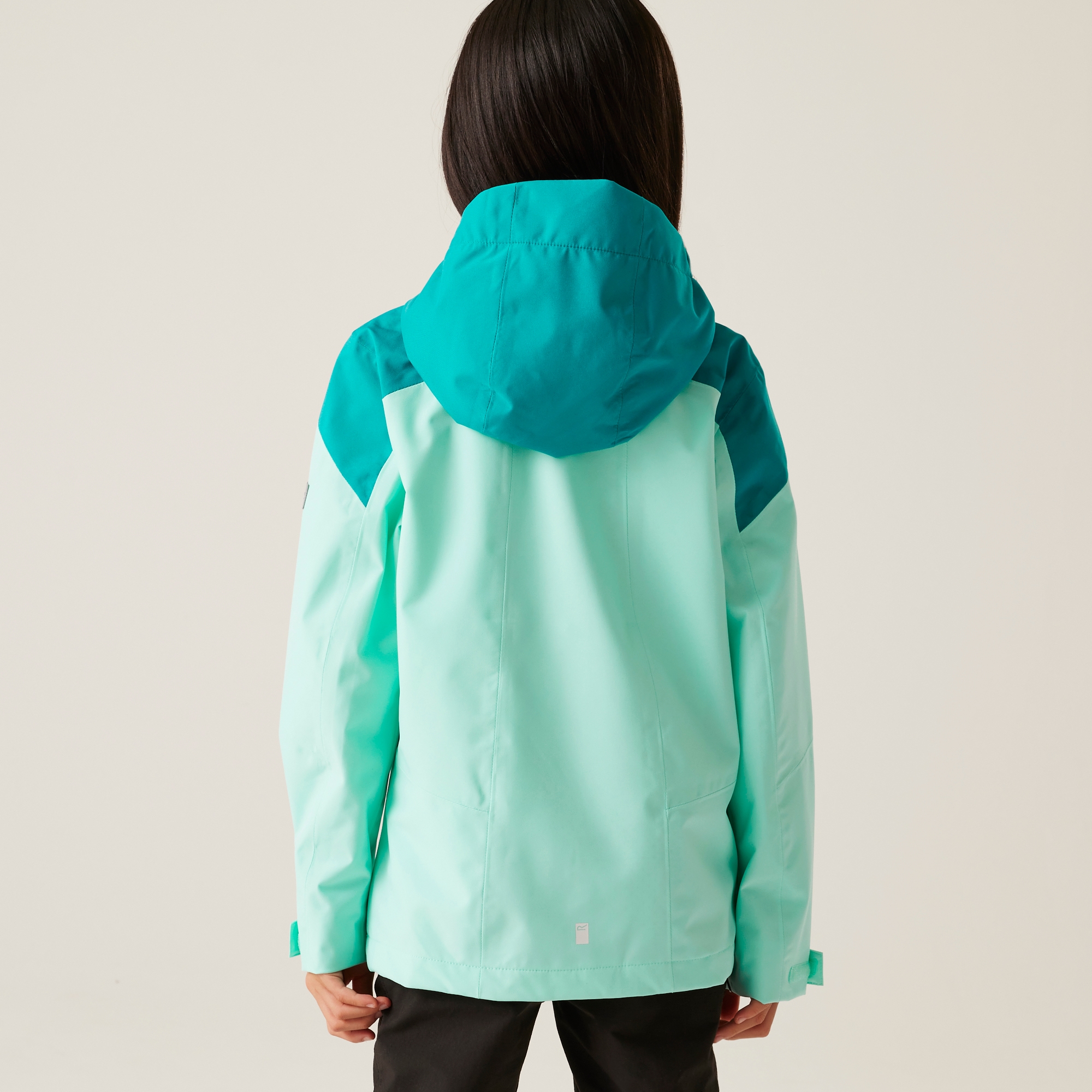 Kids' Highton VI Waterpoof Jacket | Aruba Blue Exotic Plume Icy Morn