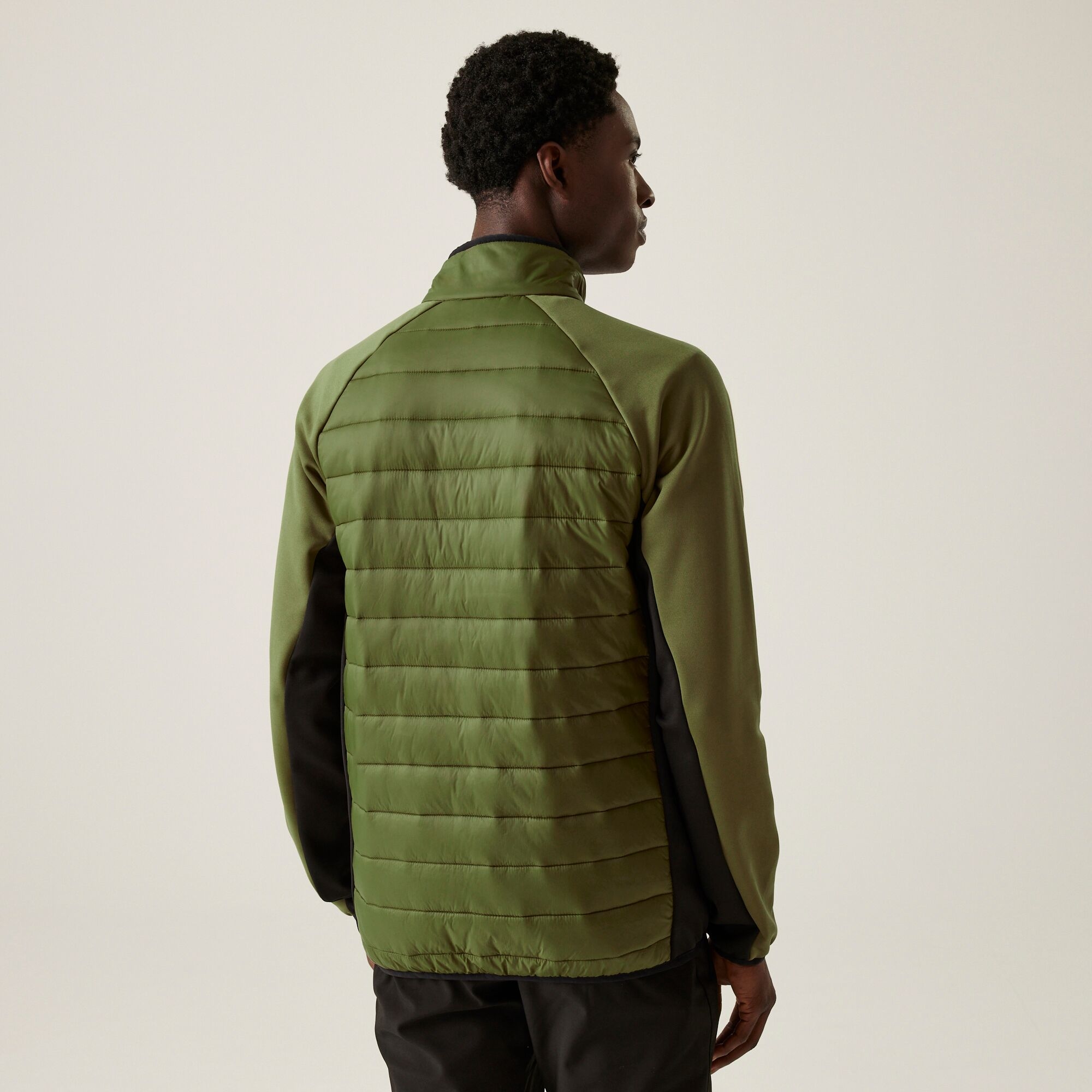 Men's Clumber IV Hybrid Jacket | Nephrite Green Black