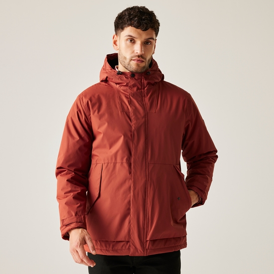 Men's Sterlings IV Waterproof Jacket | Burnt Henna