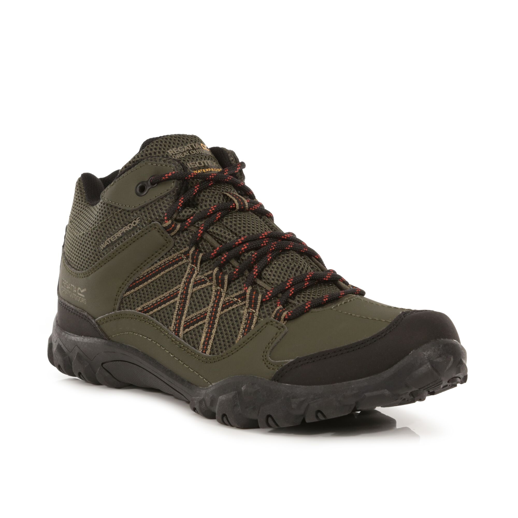 Men's Edgepoint Waterproof Mid Walking Boots | Bayleaf Burnt Umber