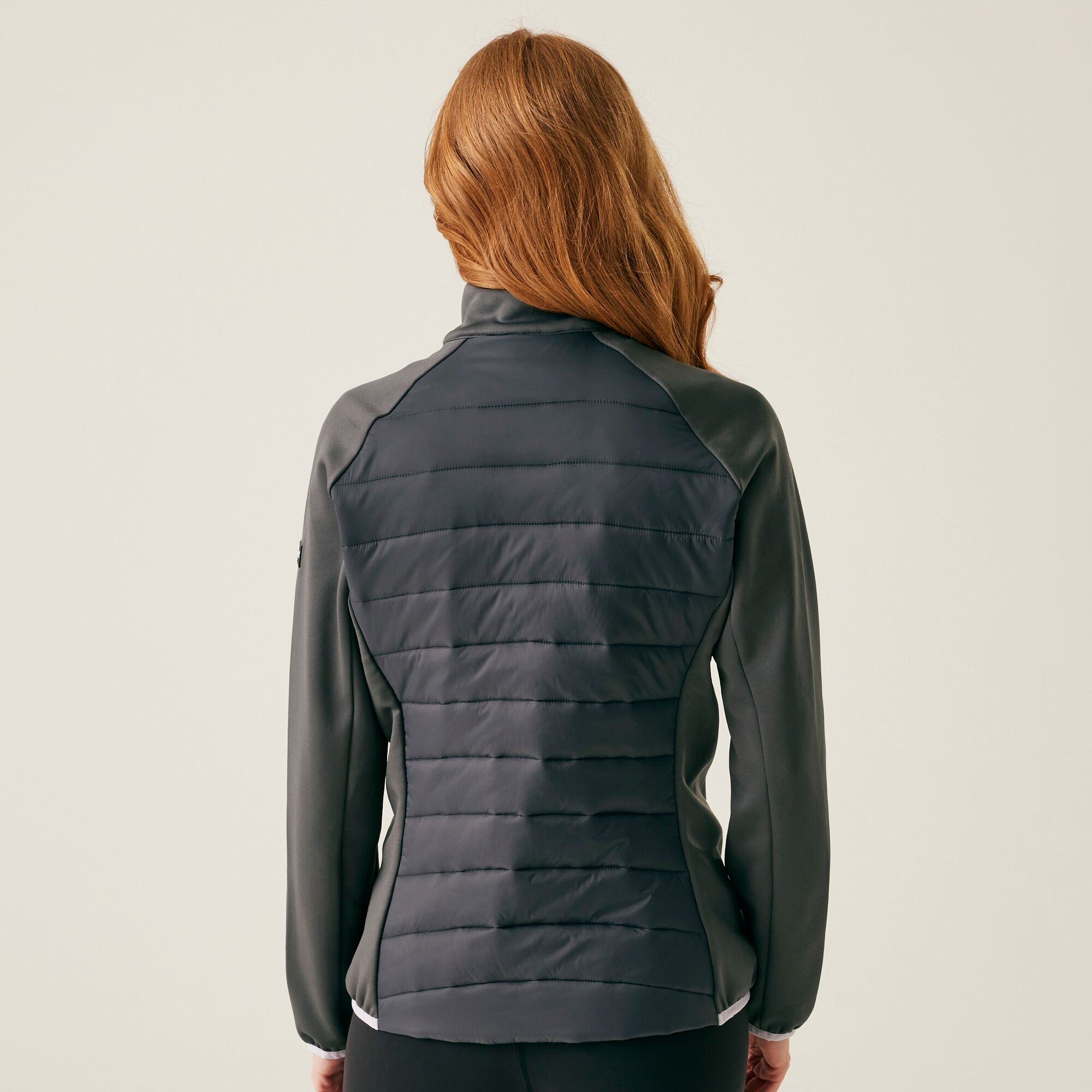 Women's Clumber V Hybrid Jacket | Seal Grey Lilac Frost