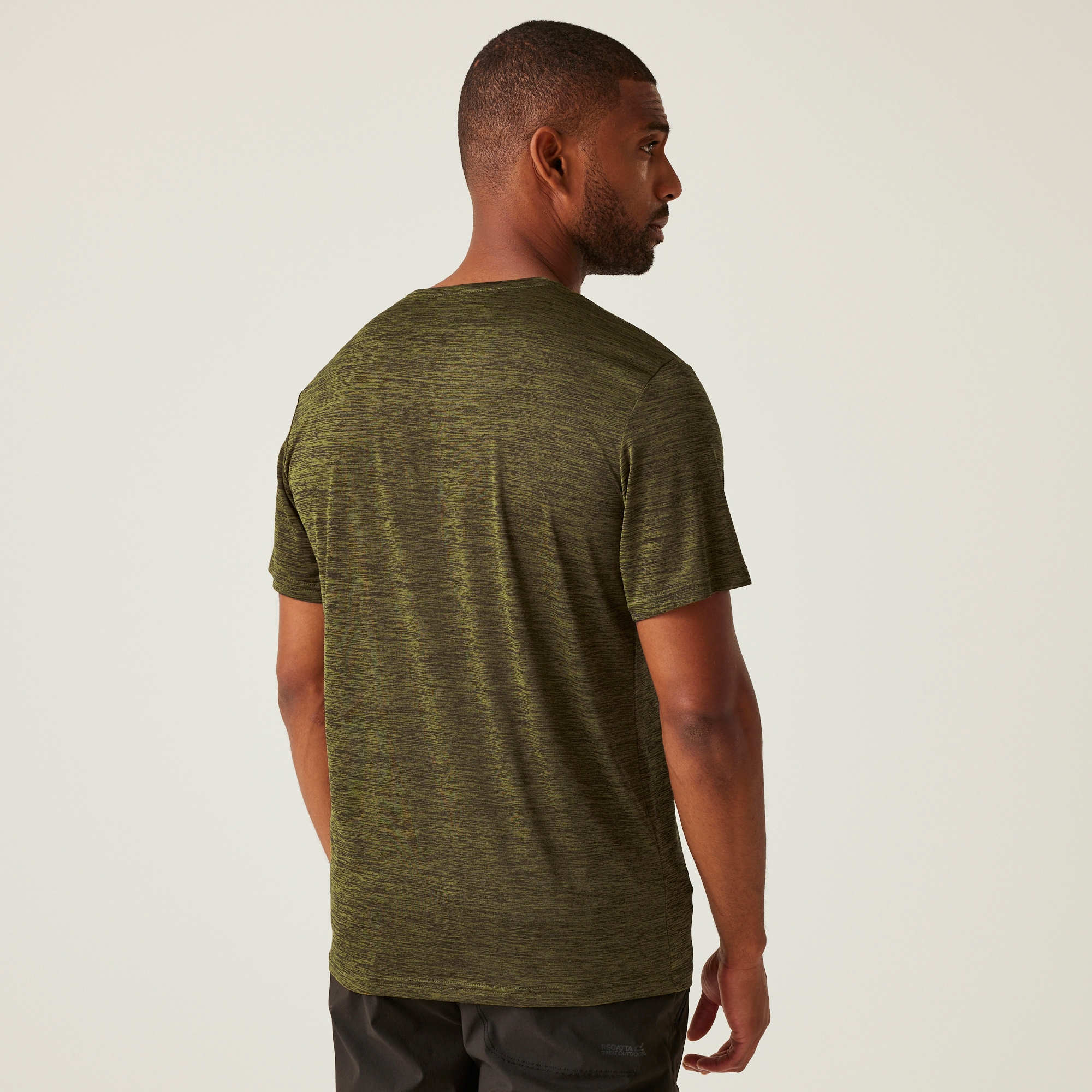 Men's Fingal Edition Marl T-Shirt | Nephrite Green