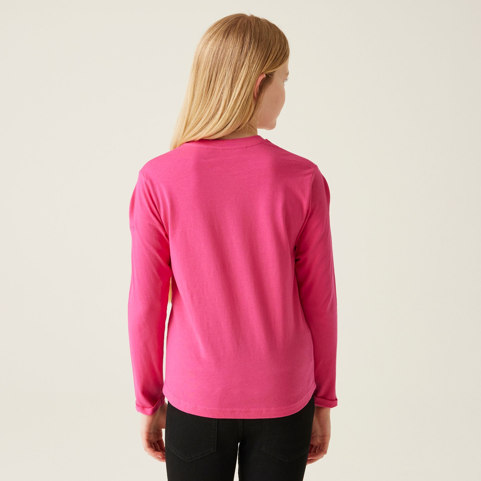 Kids' Wenbie III Graphic T-Shirt | Hot Pink Flower Heart