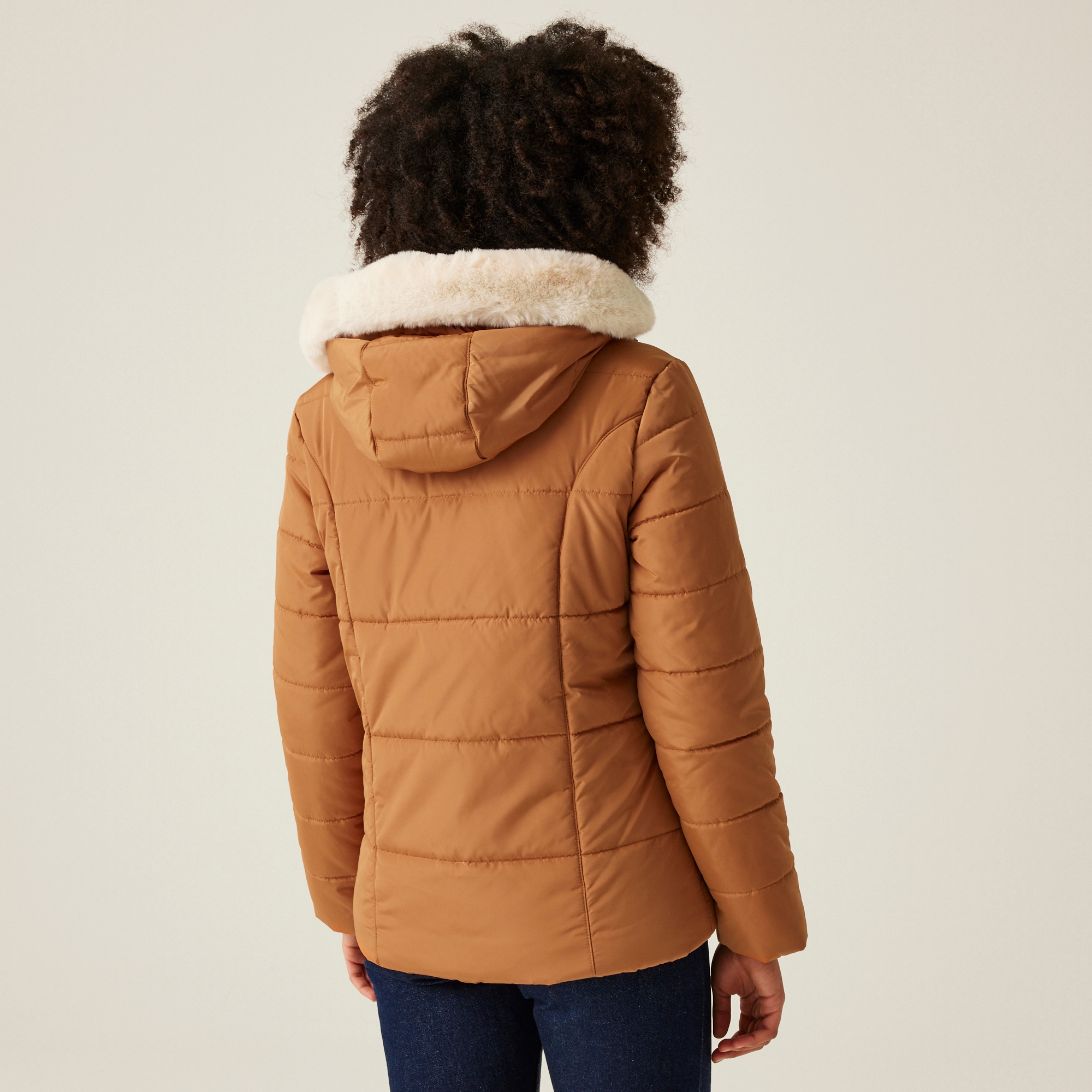 Women's Winnie Quilted Jacket | Bran Brown