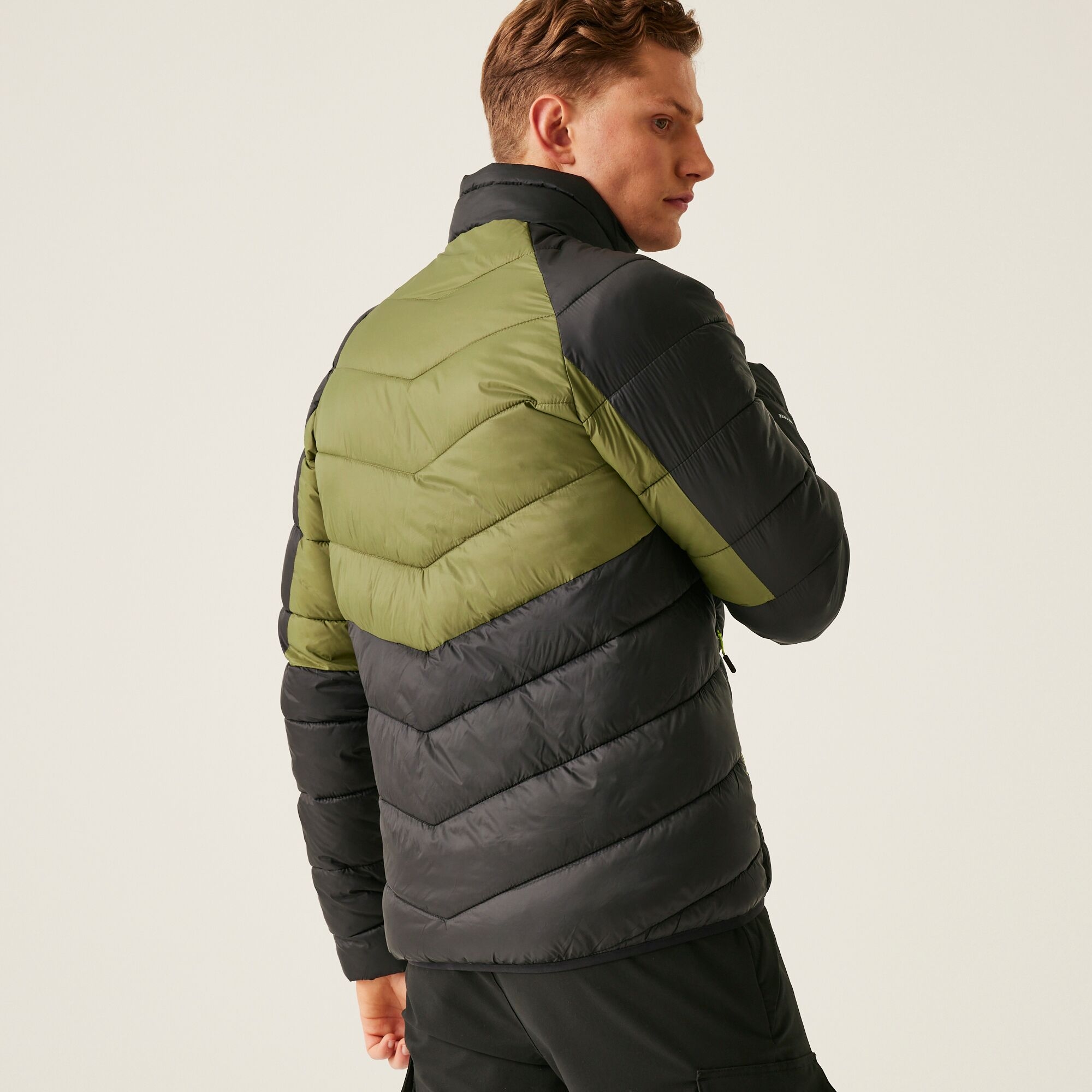 Men's Dalent Padded Jacket | Nephrite Green Black