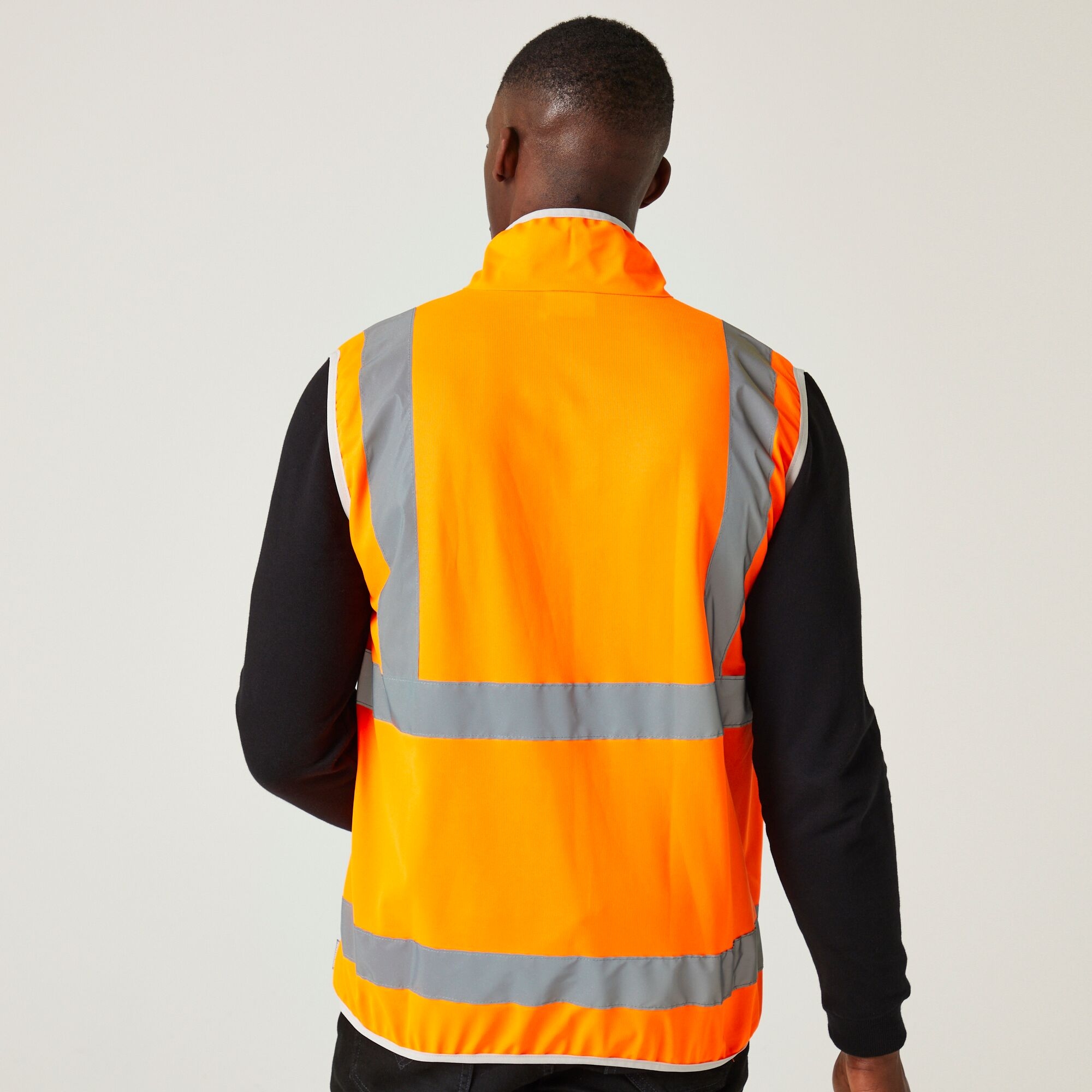 Men's Pro HI-VIS Full Zip Gilet | Orange