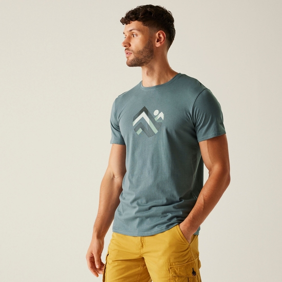 Men's Breezed V T-Shirt | Stormy Weather