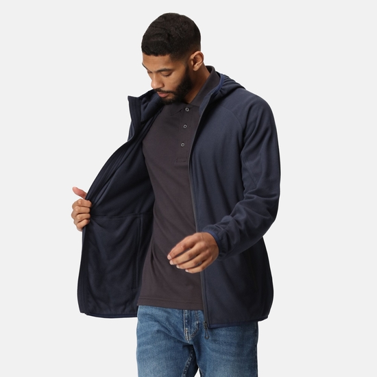 Men's Navigate Full-Zip Fleece | Navy Seal Grey