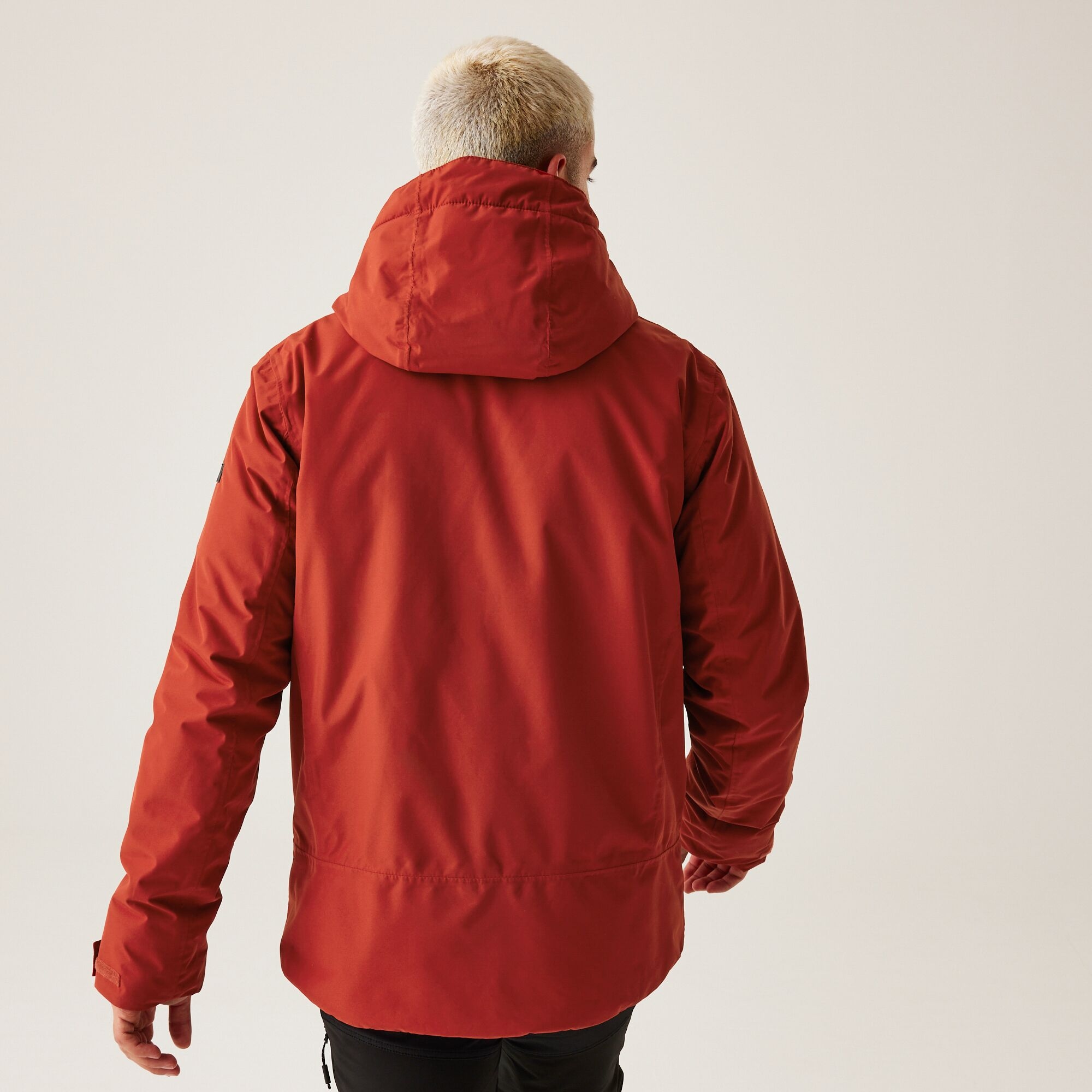 Men's Frelton Waterproof Insulated Jacket | Red Ochre Black