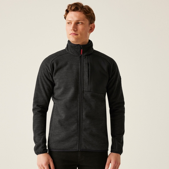 Men's Shorston Full Zip Fleece | Ash Marl