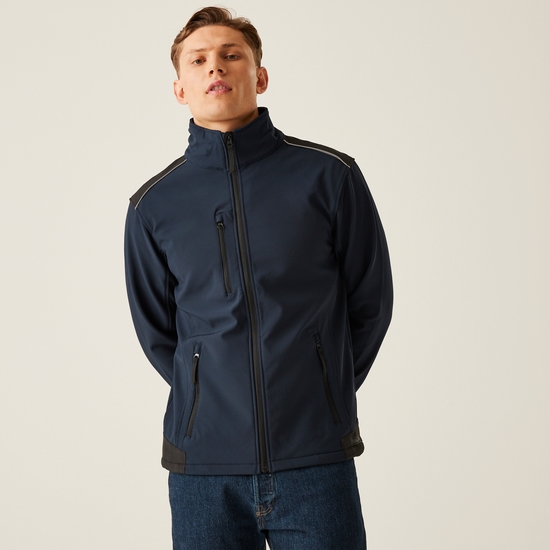 Men's Sandstorm Softshell Jacket | Navy