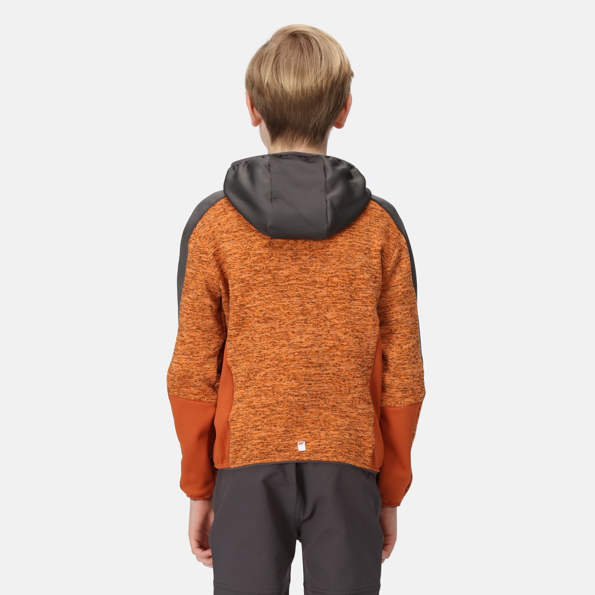 Kids' Dissolver VII Full Zip Fleece | Orange Pepper Californian Yellow