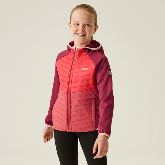 Kids' Kielder Hybrid VIII Jacket | Rumba Red Red Sky