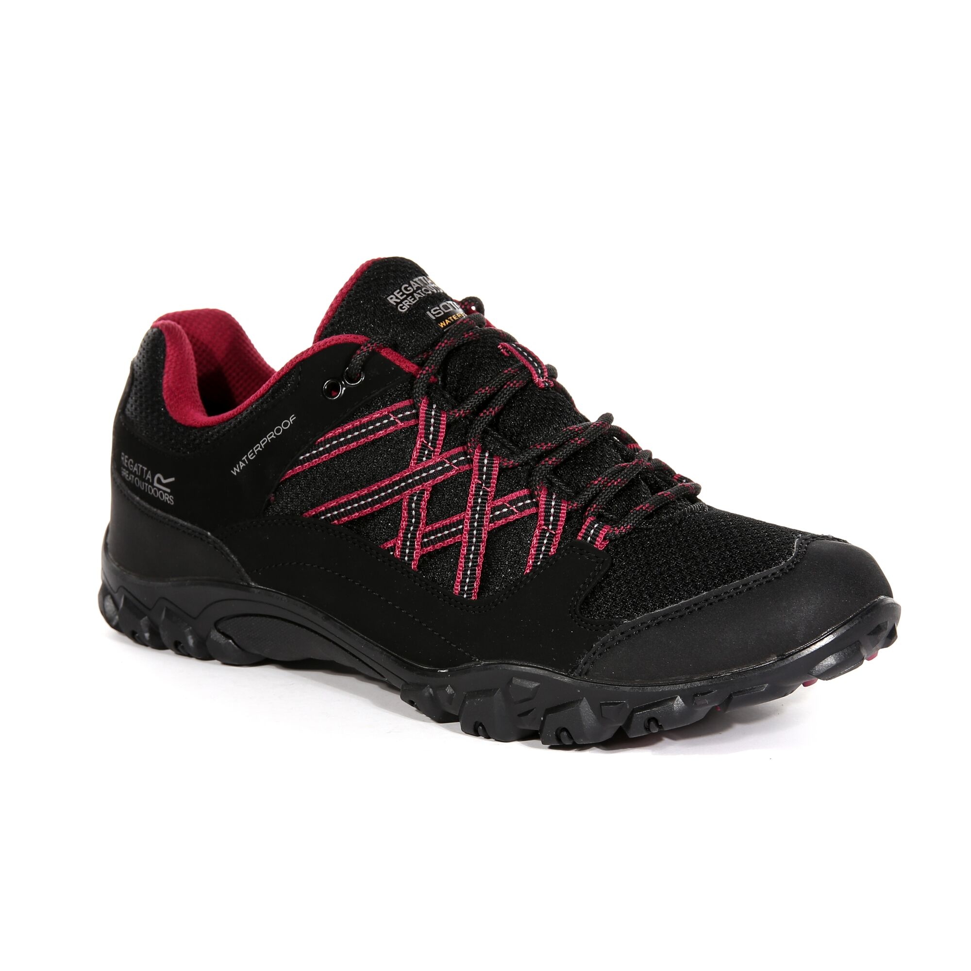 Women's Edgepoint III Waterproof Low Walking Shoes | Black Beaujolais