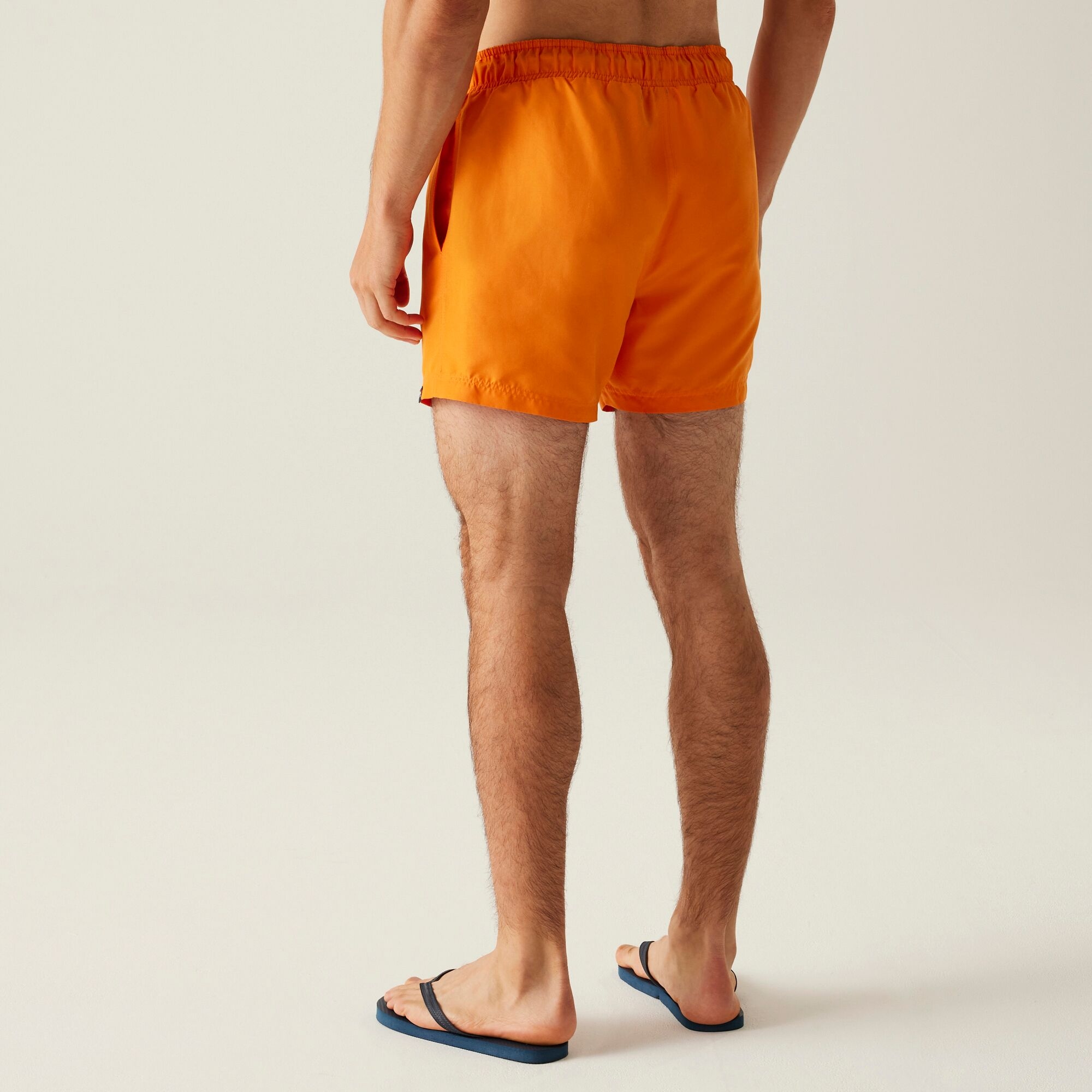 Men's Mawson III Swim Shorts | Celosia Orange Navy