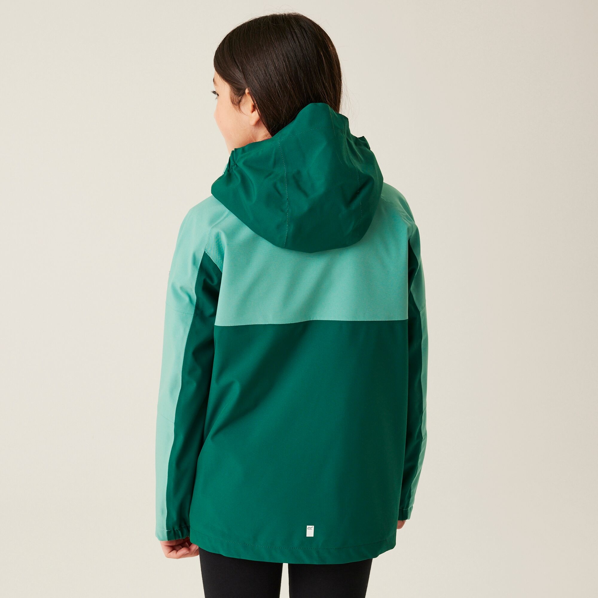 Girls Trekktain 3-in-1 Jacket | Rain Forest Dusty Green