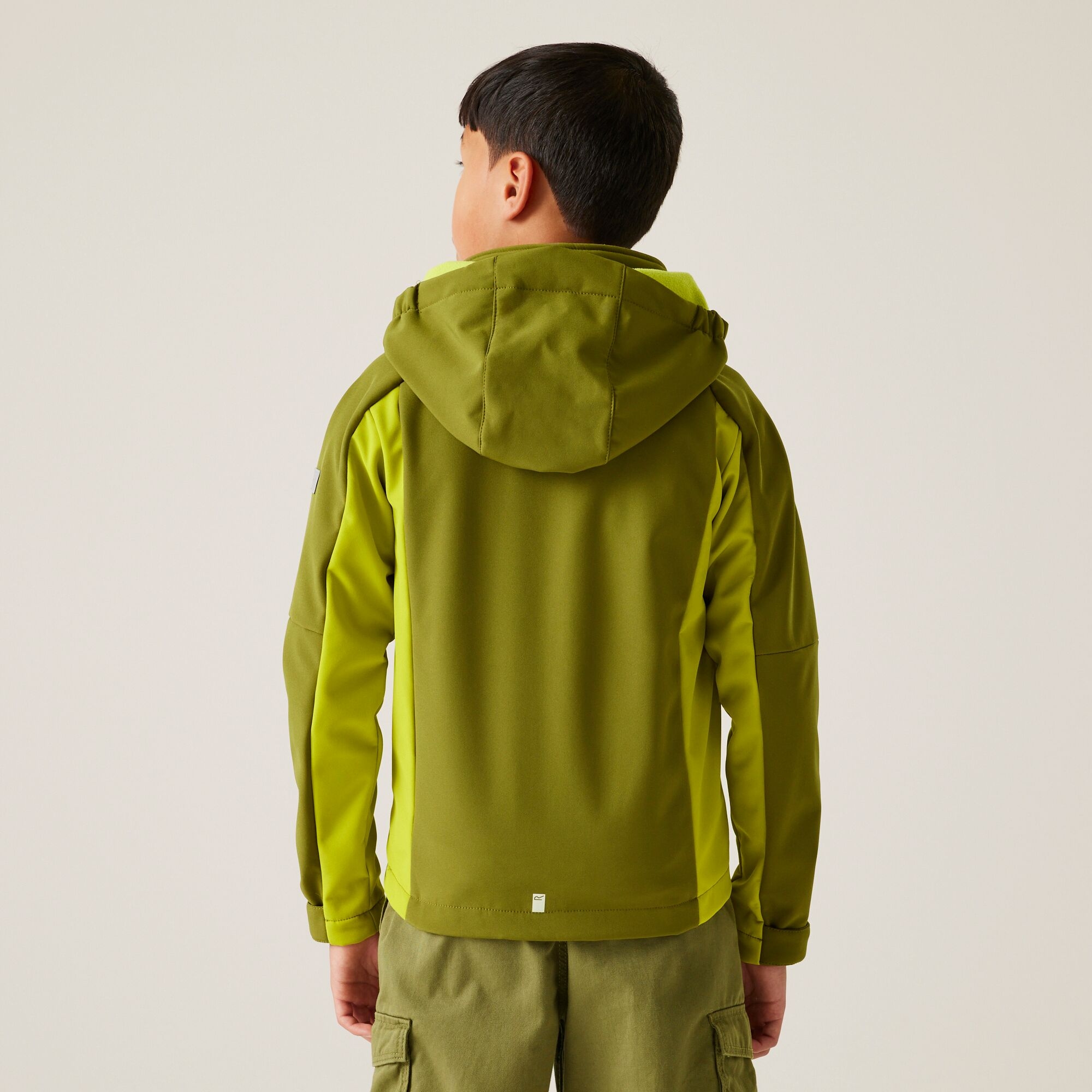 Kids' Acidity VIII Softshell Jacket | Nephrite Green Grenoble Green Wild Lime