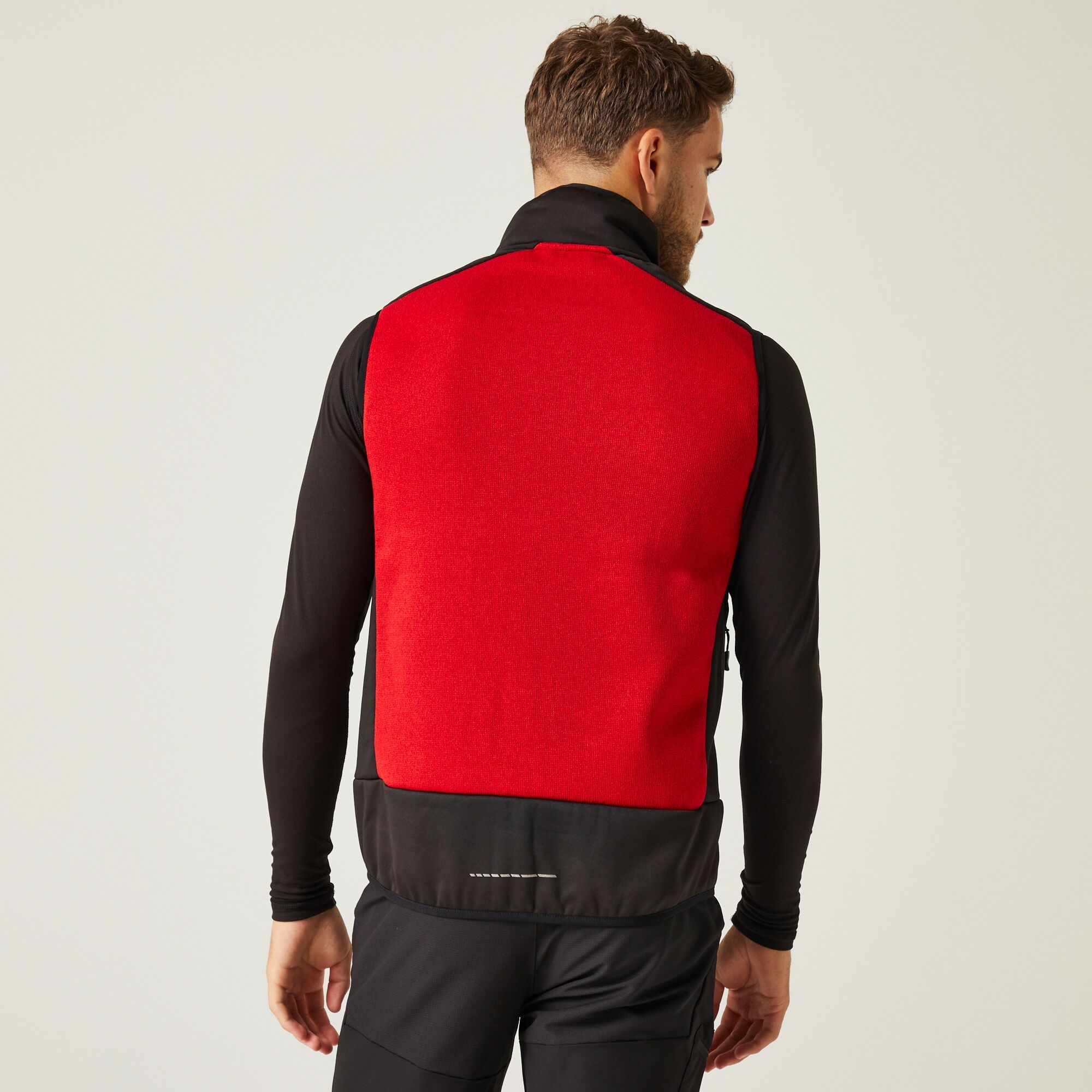 Men's E-Volve Stretch Bodywarmer | Classic Red Black