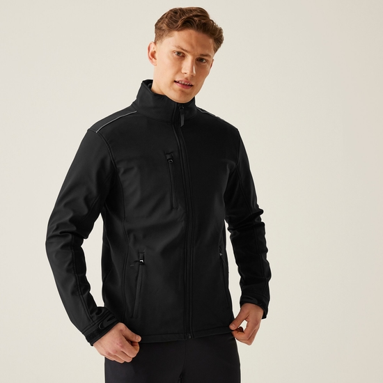 Men's Sandstorm Softshell Jacket | Black
