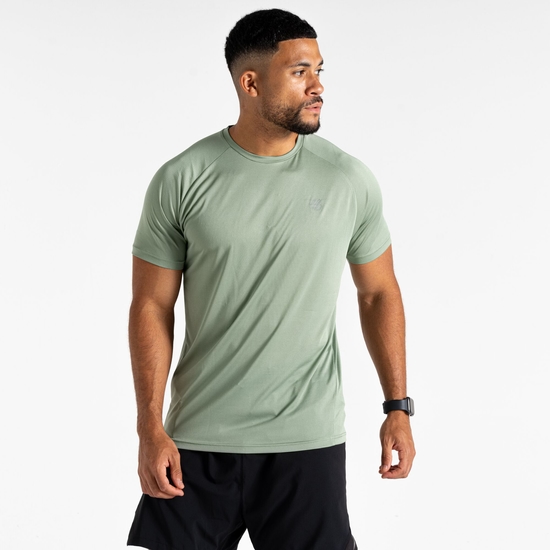 Men's Accelerate Fitness T-Shirt | Hedge Green