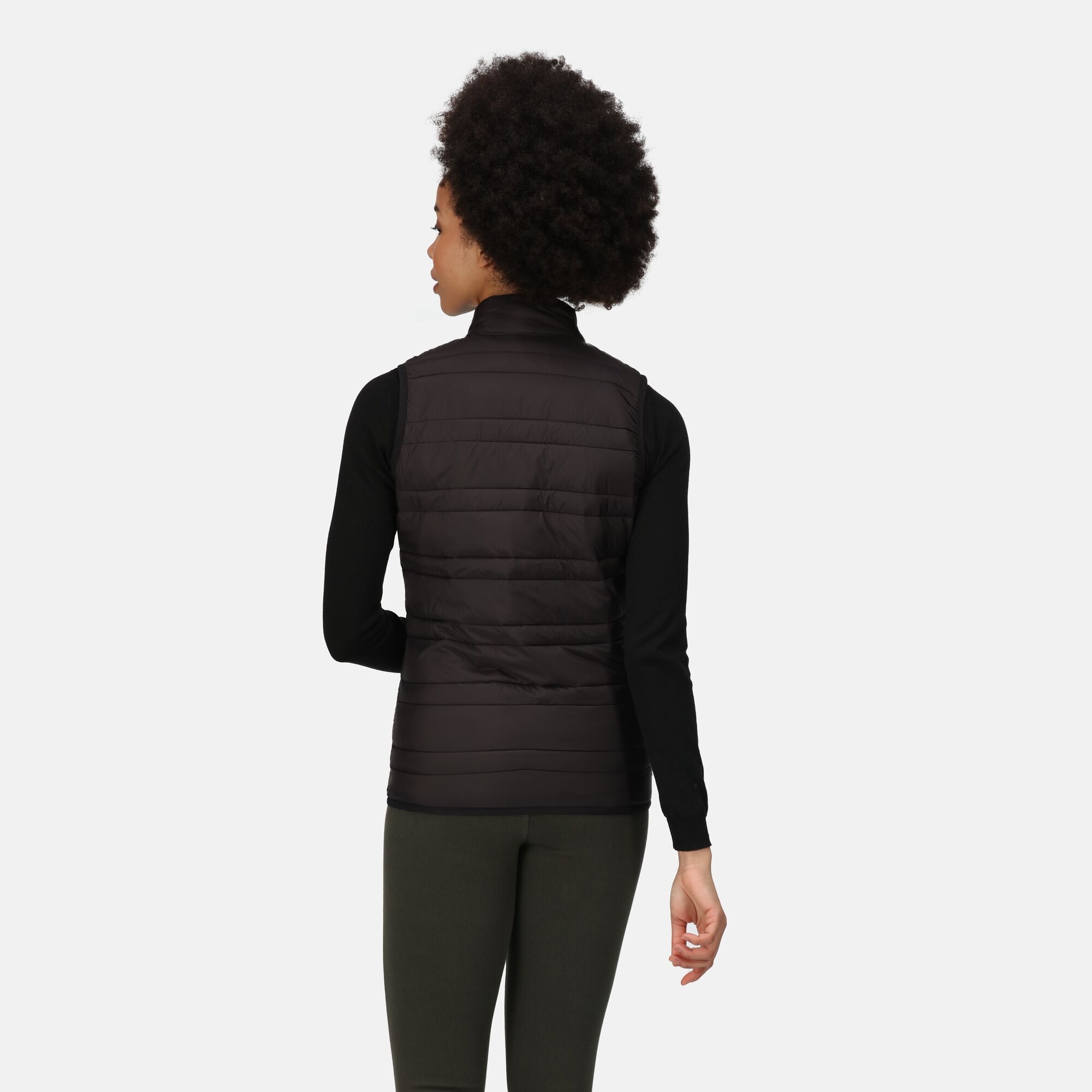 Womens Firedown Down-Touch Insulated Bodywarmer | Black