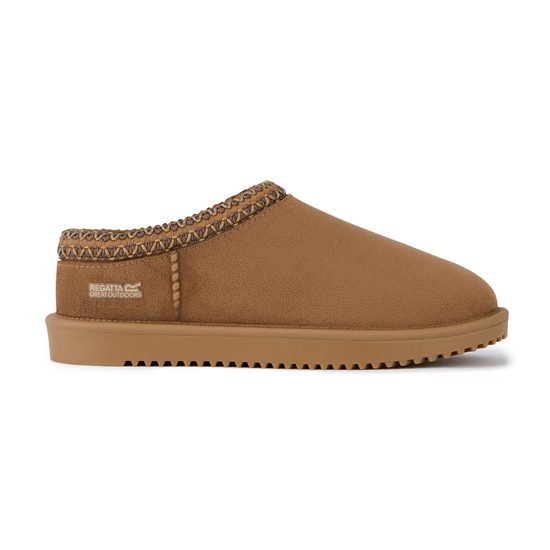 Women's Risley Waterproof Mules | Burnt Tan