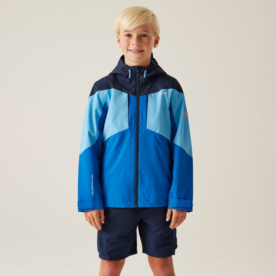 Kids' Highton VI Waterpoof Jacket | Olympian Blue Elysium Blue Navy