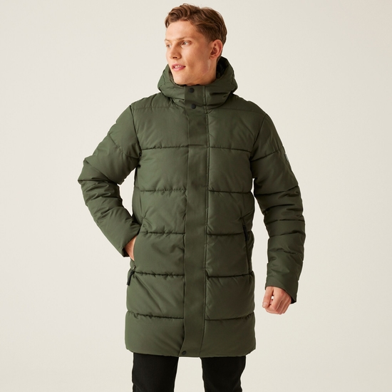 Men's Hayleyn Padded Jacket | Dark Khaki