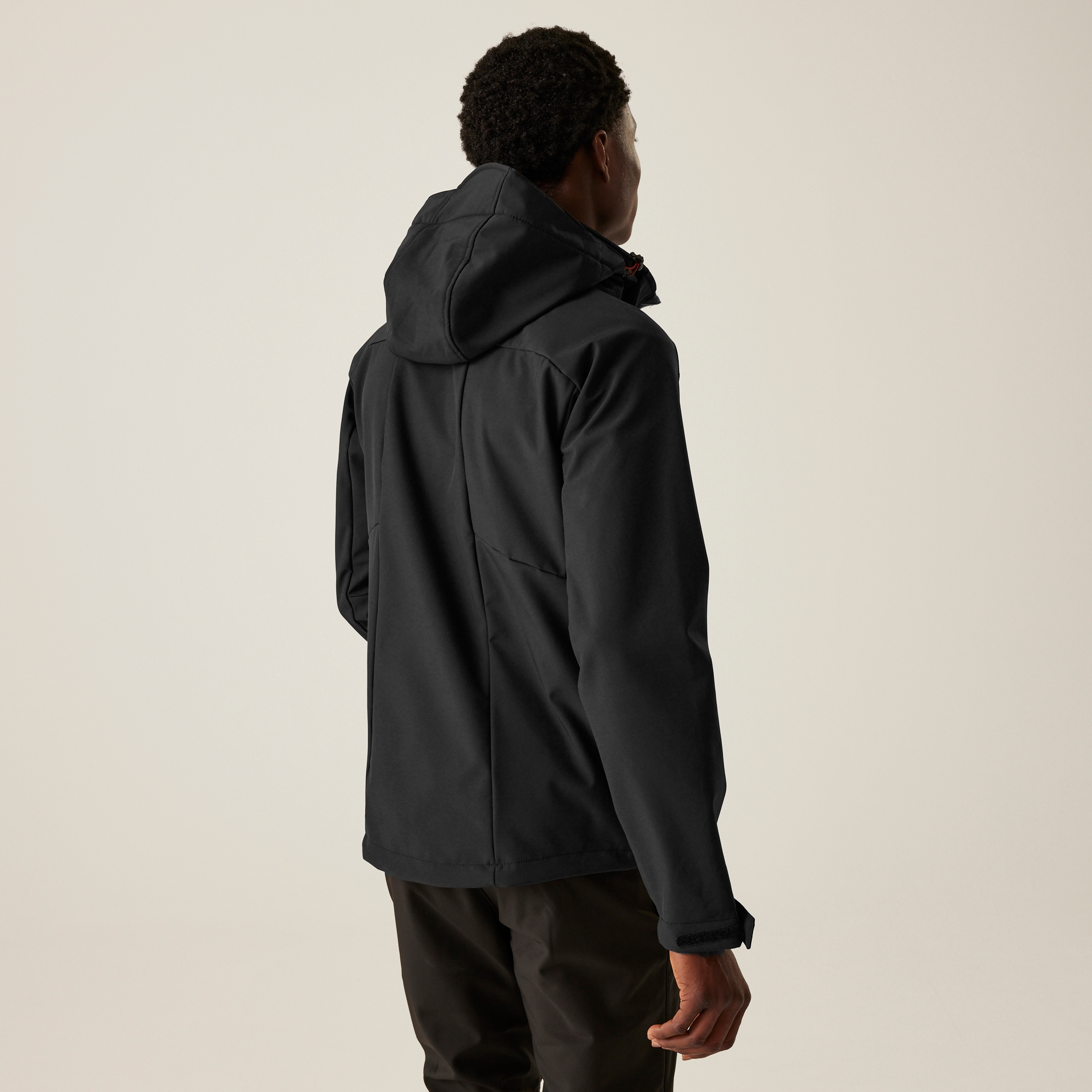 Men's Hewitts X Softshell Jacket | Black Red Ochre