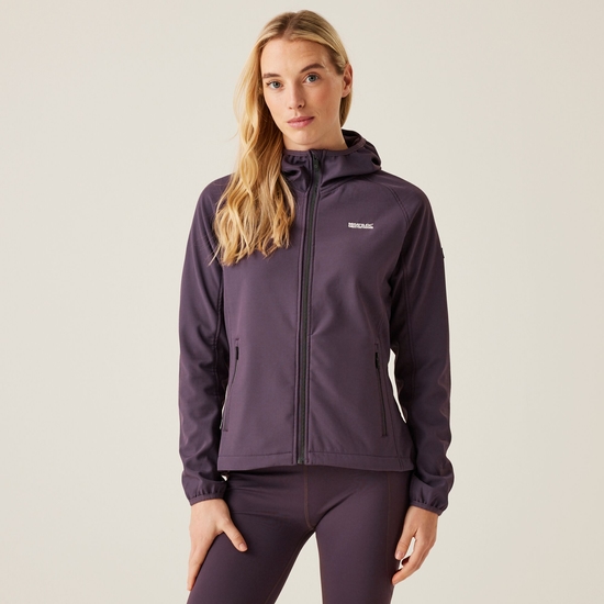 Women's Arec III Softshell Jacket | Deep Plum