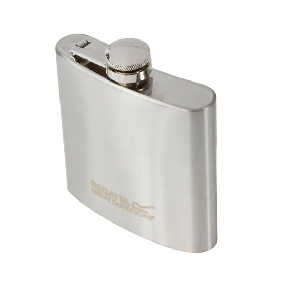 170ml Steel Hip Flask | Silver