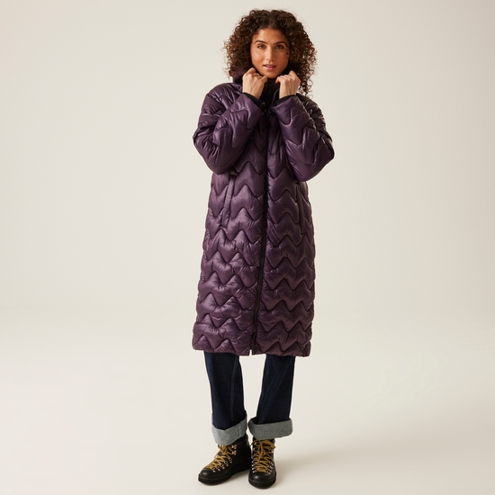 Women's Cambrie II Quilted Jacket | Deep Plum