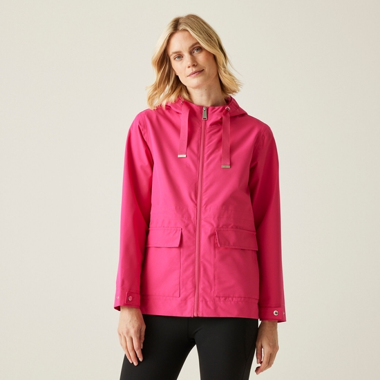 Women's Otilie Waterproof Jacket | Pink Fusion