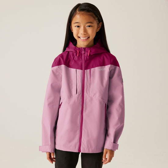 Kids' Highton VI Waterpoof Jacket | Lilas Beaujolais Pop