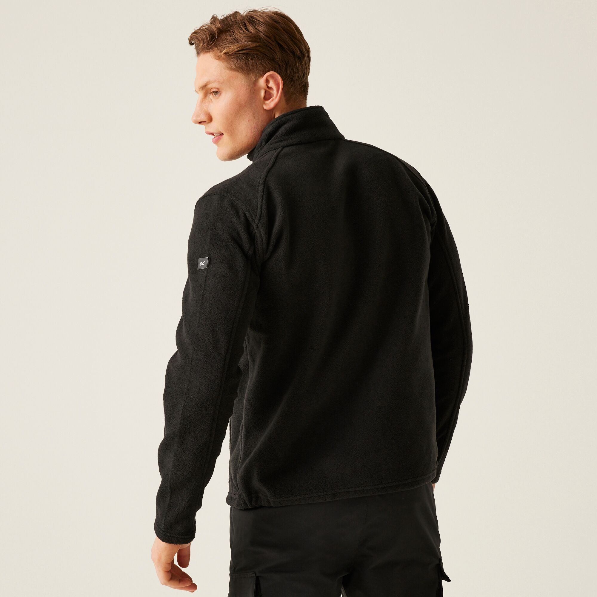Men's Hedman II Heavyweight Full Zip Fleece | Black Black