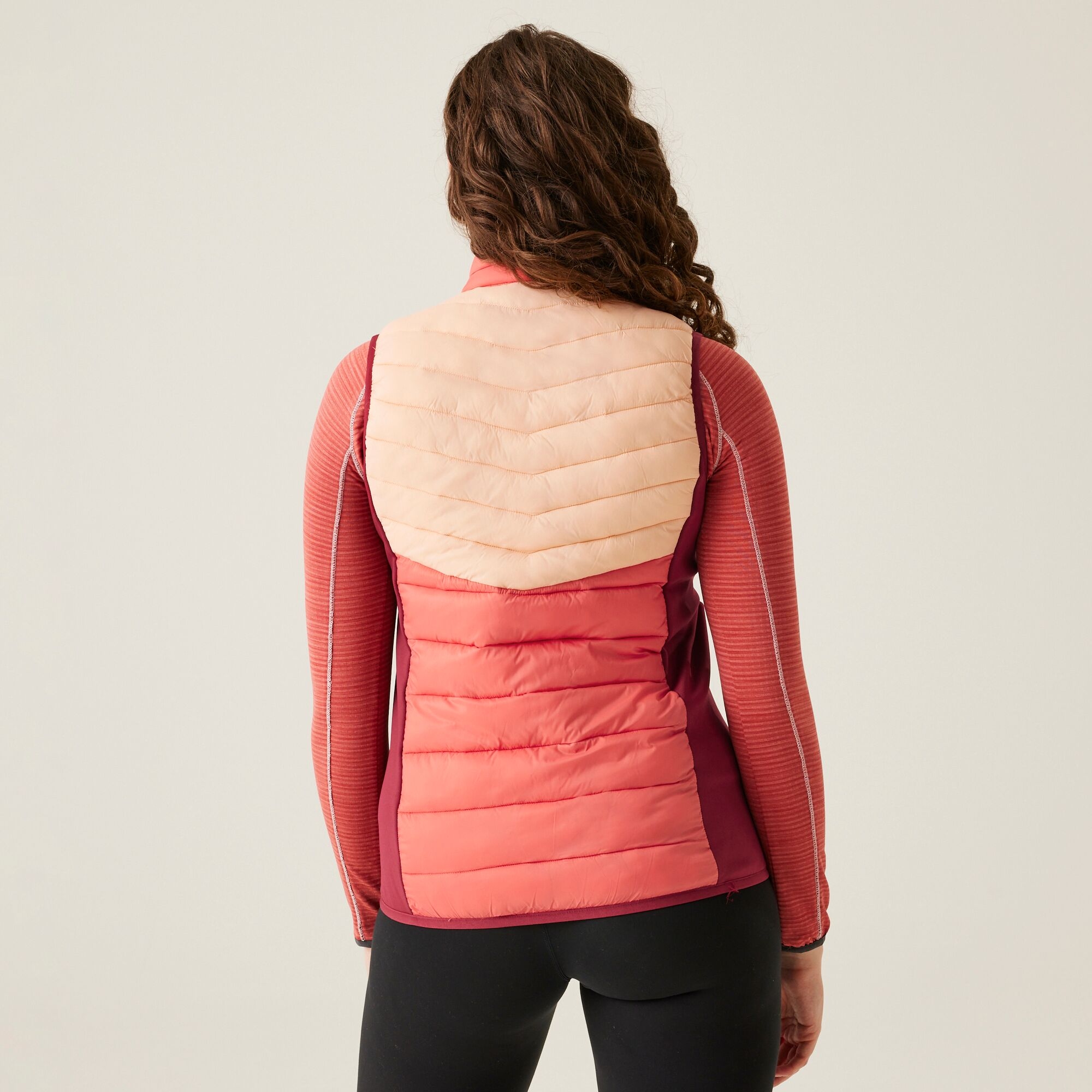 Women's Leedre Hybrid Bodywarmer | Rumba Red Mineral Red