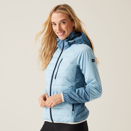 Women's Pro Hybrid Jacket | Clear Sky Coronet Blue