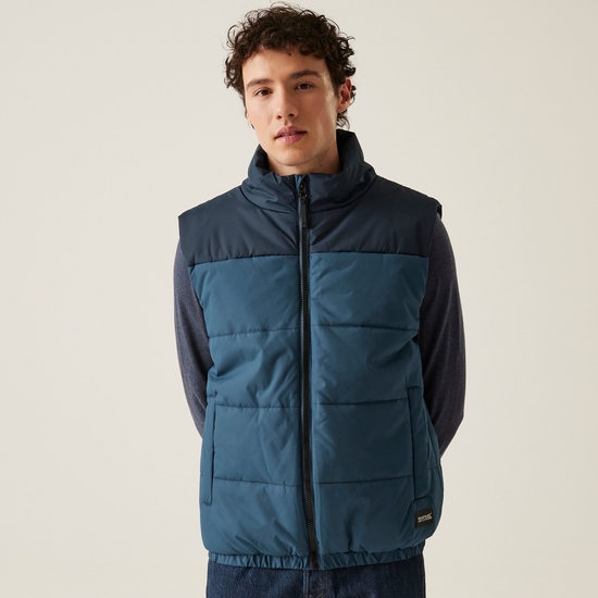 Men's Hawfinch Insulated Gilet | Moonlight Denim Navy