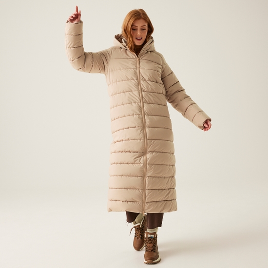 Women's Elender Quilted Jacket | Warm Taupe