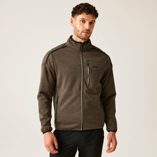 Men's Kames Full Zip Fleece | Treetop Golden Sand