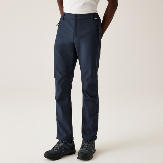 Men's Geo II Softshell Walking Trousers | Navy