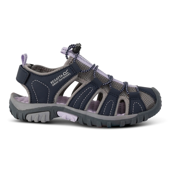 Kids' Westshore Lightweight Walking Sandals | Navy Lilac Frost