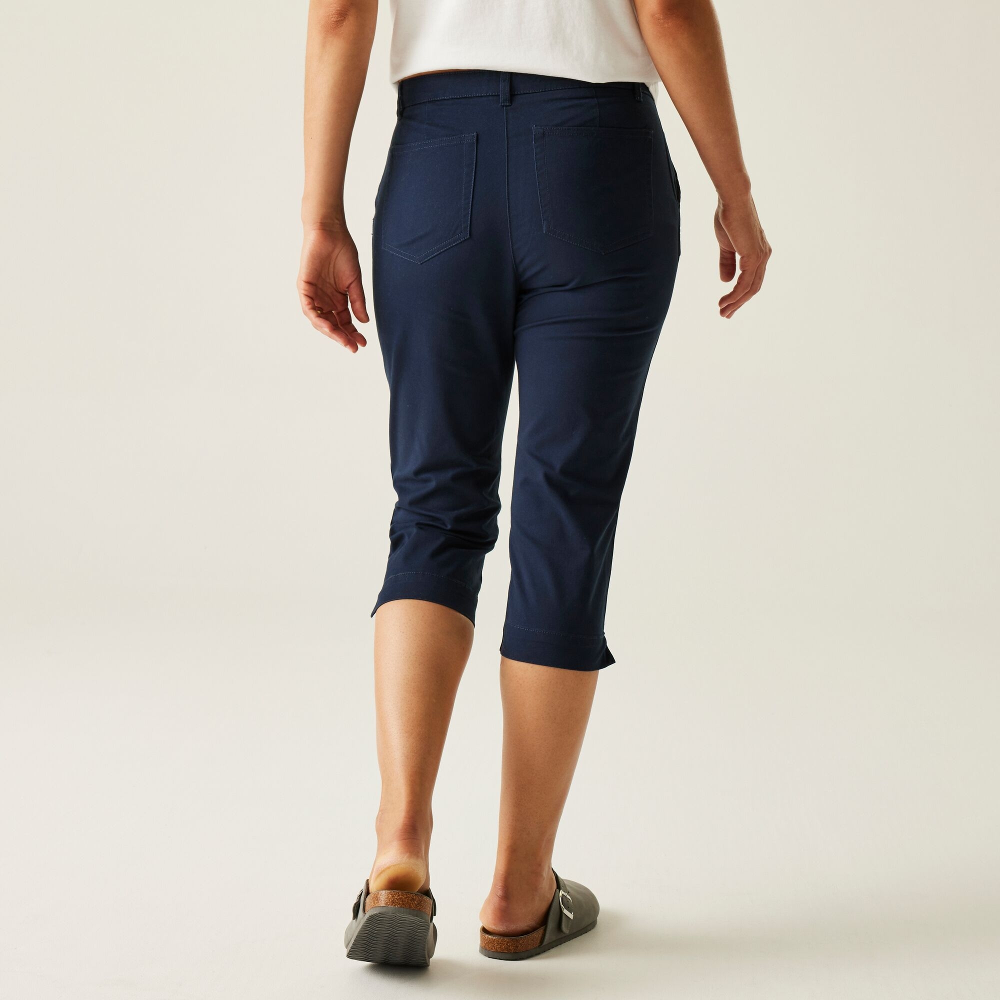 Women's Bayletta Capri Trousers | Navy