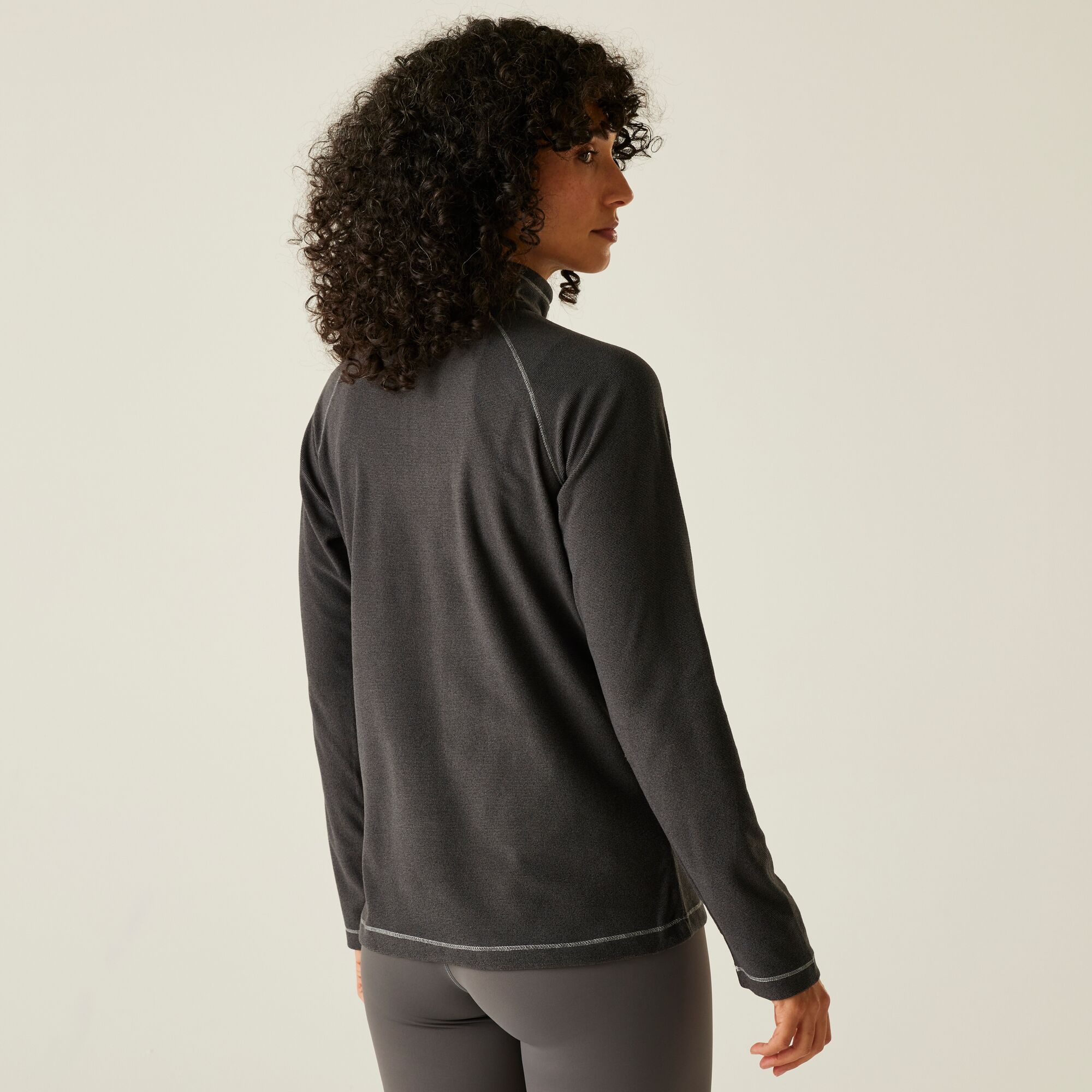 Women's Montes Lightweight Half-Zip Fleece | Seal Grey Ash